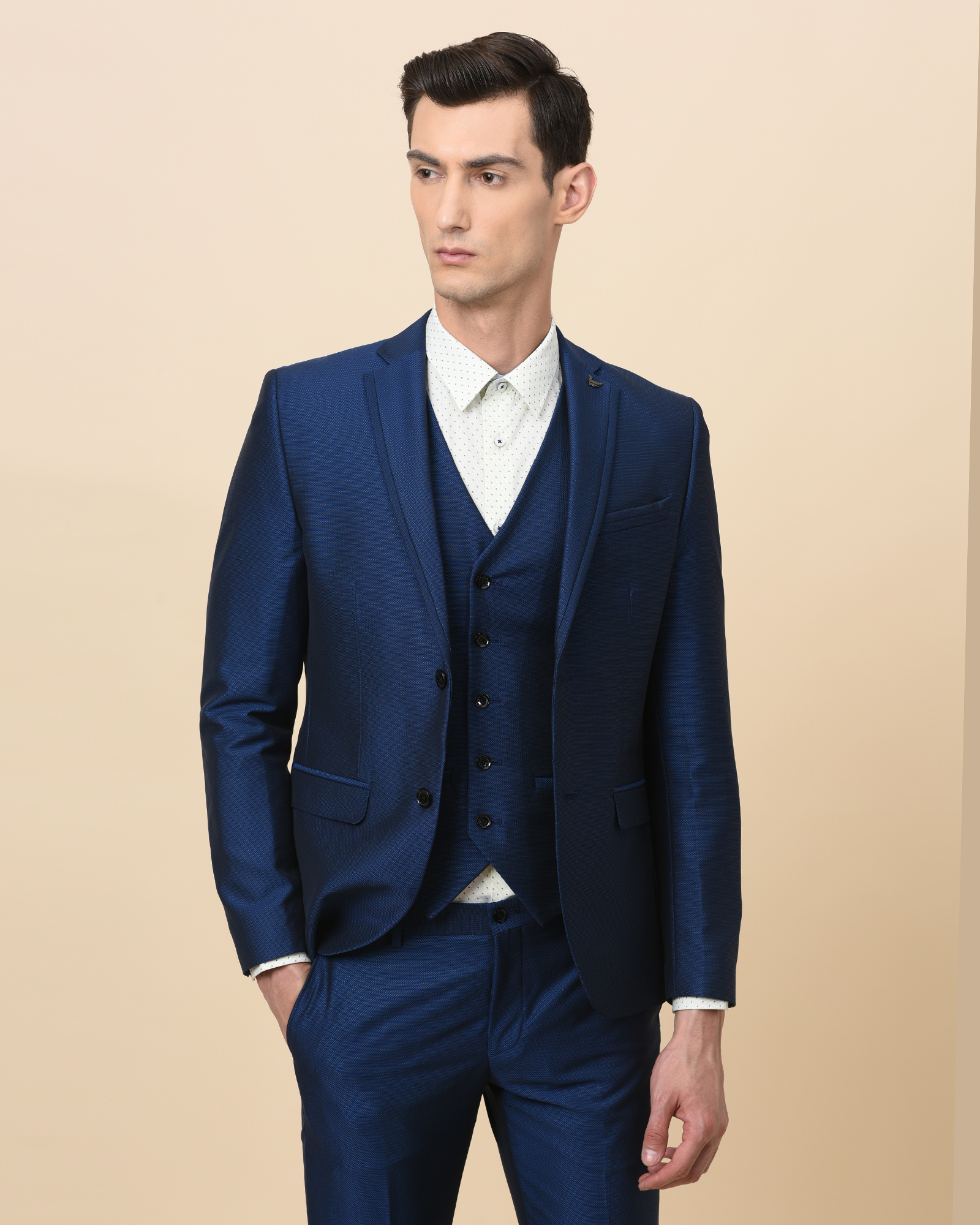 Royal Blue Slim Fit Suits