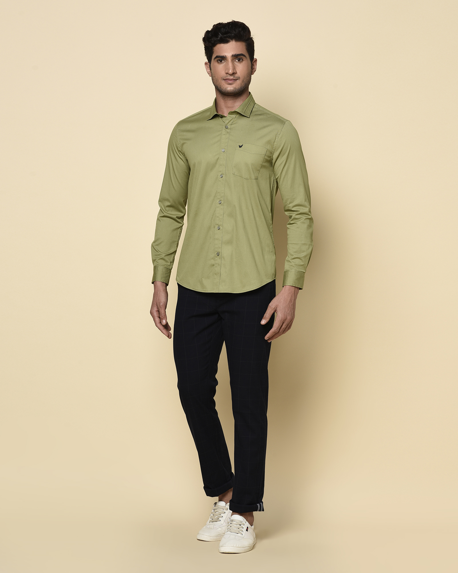 slim fit travel shirt