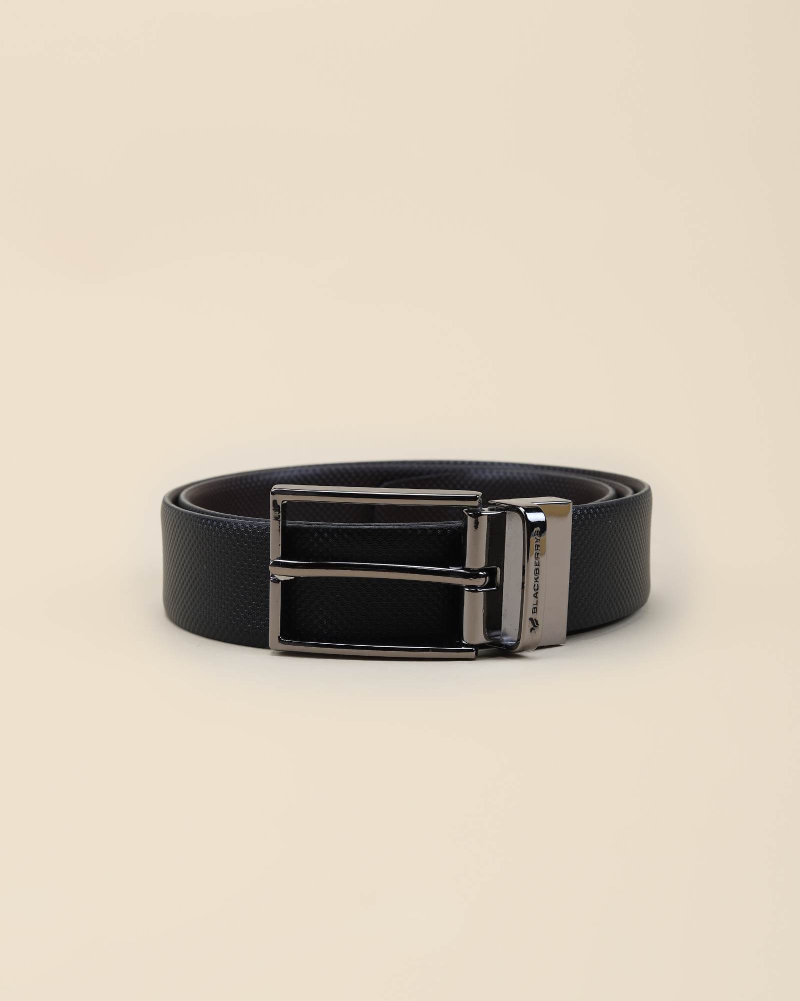 Black Brown Reversible Leather Belt