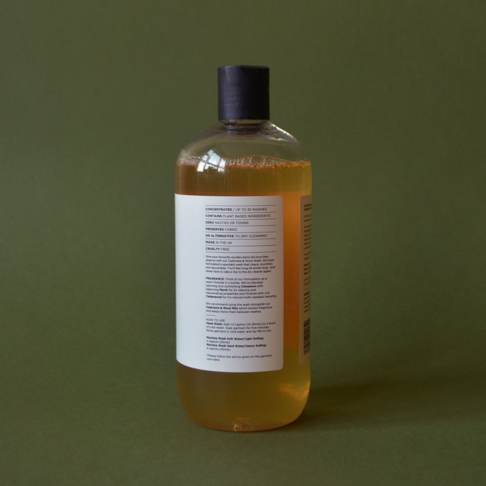 The Lab Co. Cashmere & Wool Laundry Detergent Detoorp