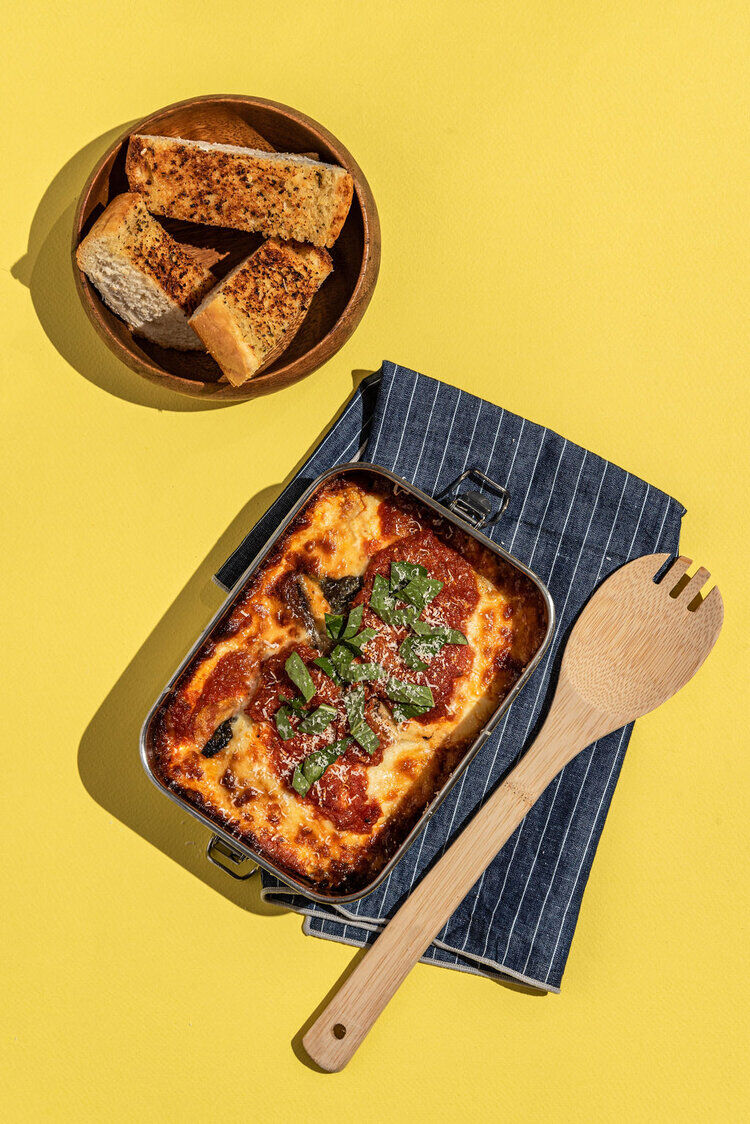 Picnic Sandwich - Eggplant Parmesan