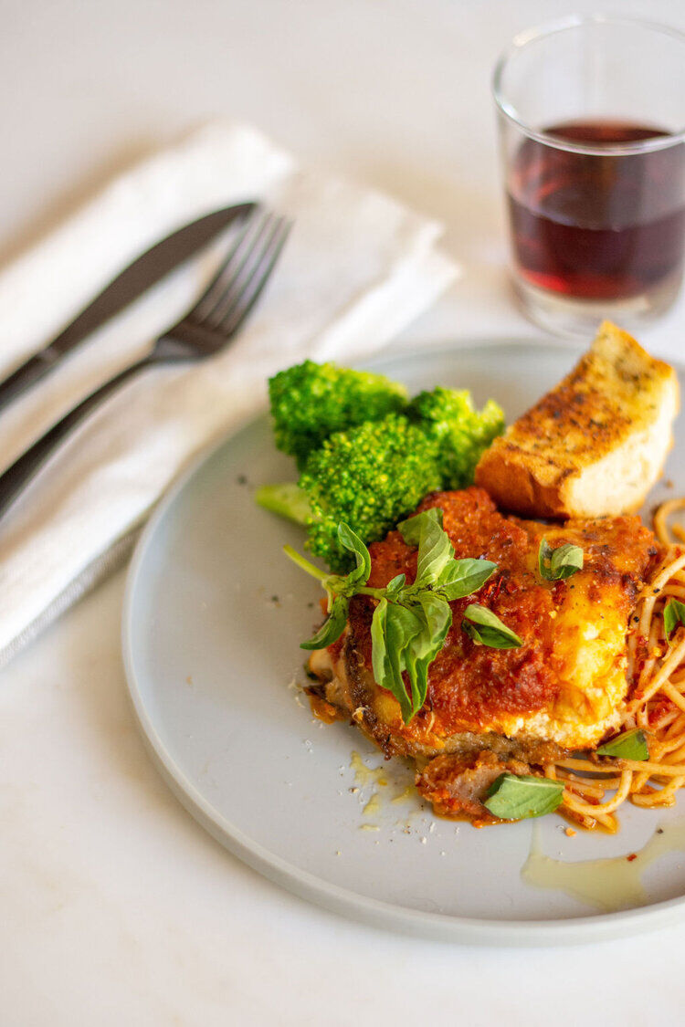 Picnic Sandwich - Eggplant Parmesan