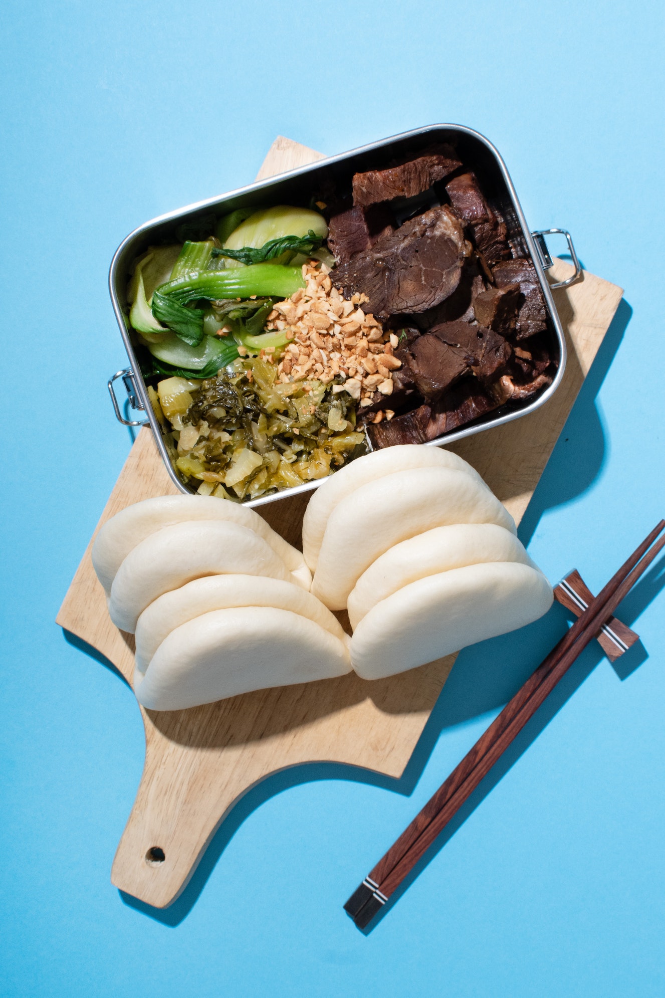 Pine & Crane - Braised Beancurd Steamed Buns