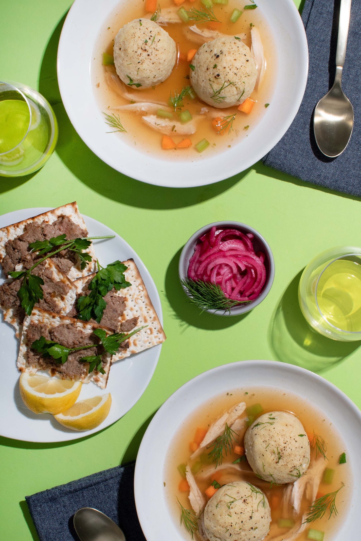 Gold Finch - Matzo Ball Soup