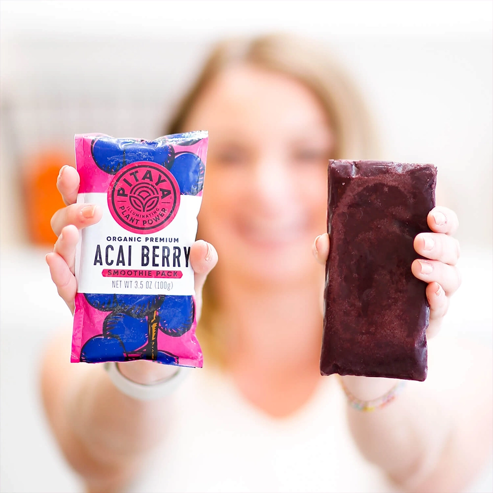Organic Acai Berry (Unsweetened) Smoothie Packs 3.5 oz - 60 pack
