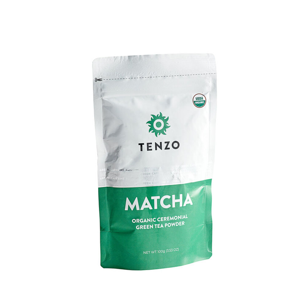 Organic Ceremonial Grade Matcha Green Tea Powder - 100g (3.5 oz) pouch