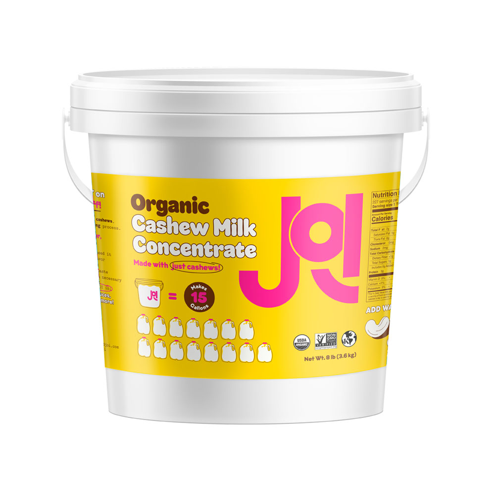 Organic Cashew Milk Base - 8 lb bulk