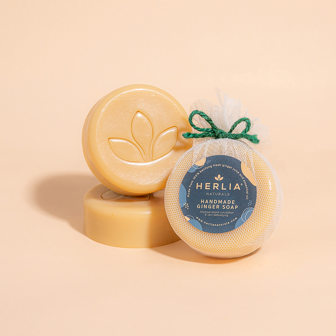 Cover Image for Herlia® Naturals Ginger Soap