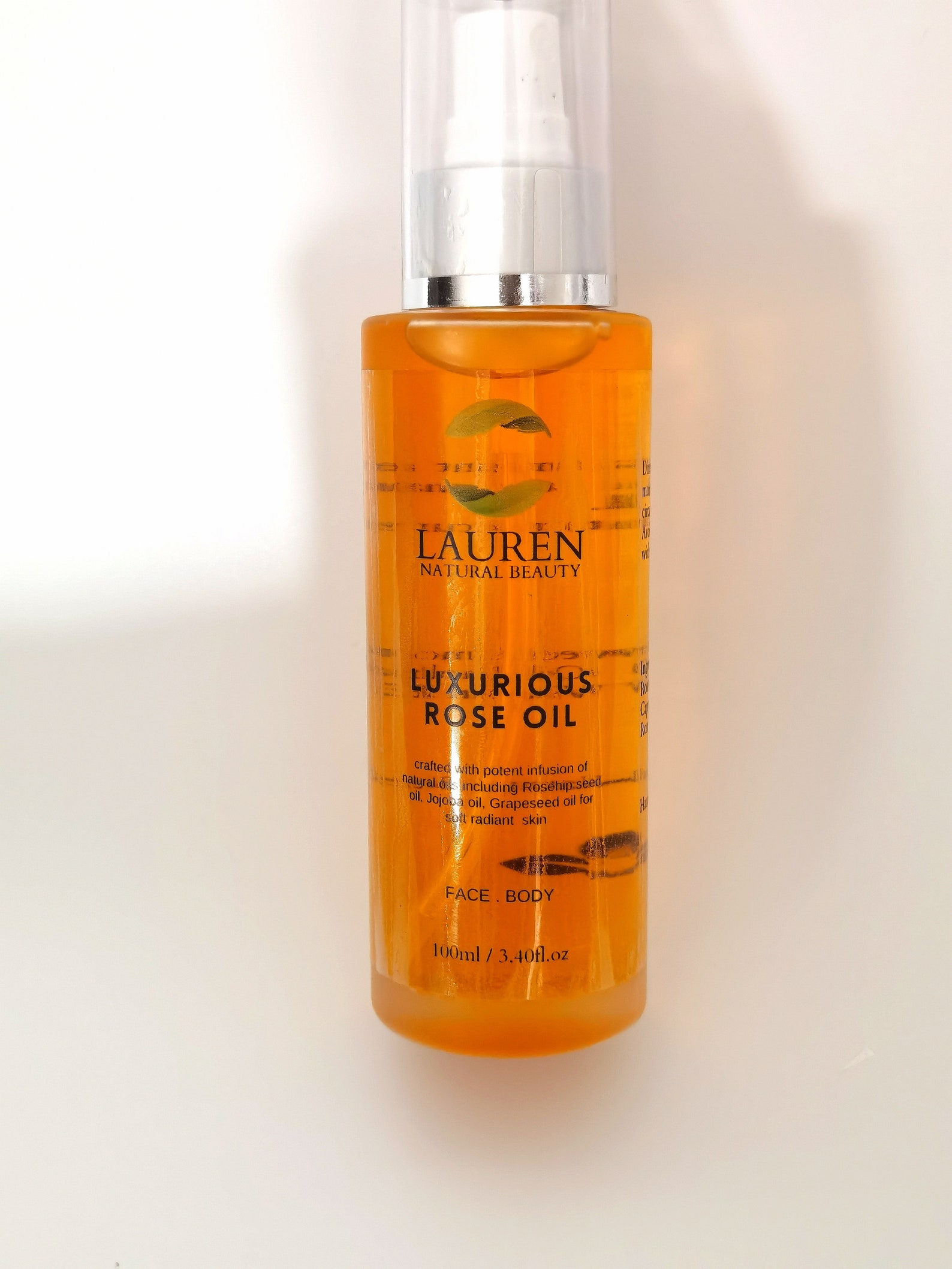 Rose Face & Body Oil Lauren Beauty