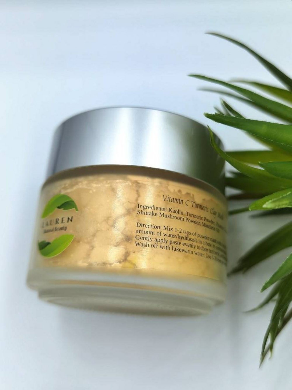 Vitamin C Turmeric Brightening Clay Mask Lauren Beauty