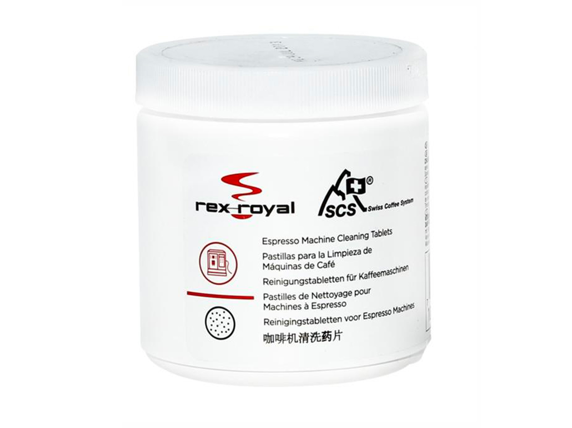 Rex Royal Pastille de nettoyage Café (boîte de 100) Lomi