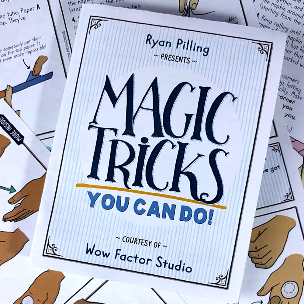 Printable Magic Tricks Booklet Image