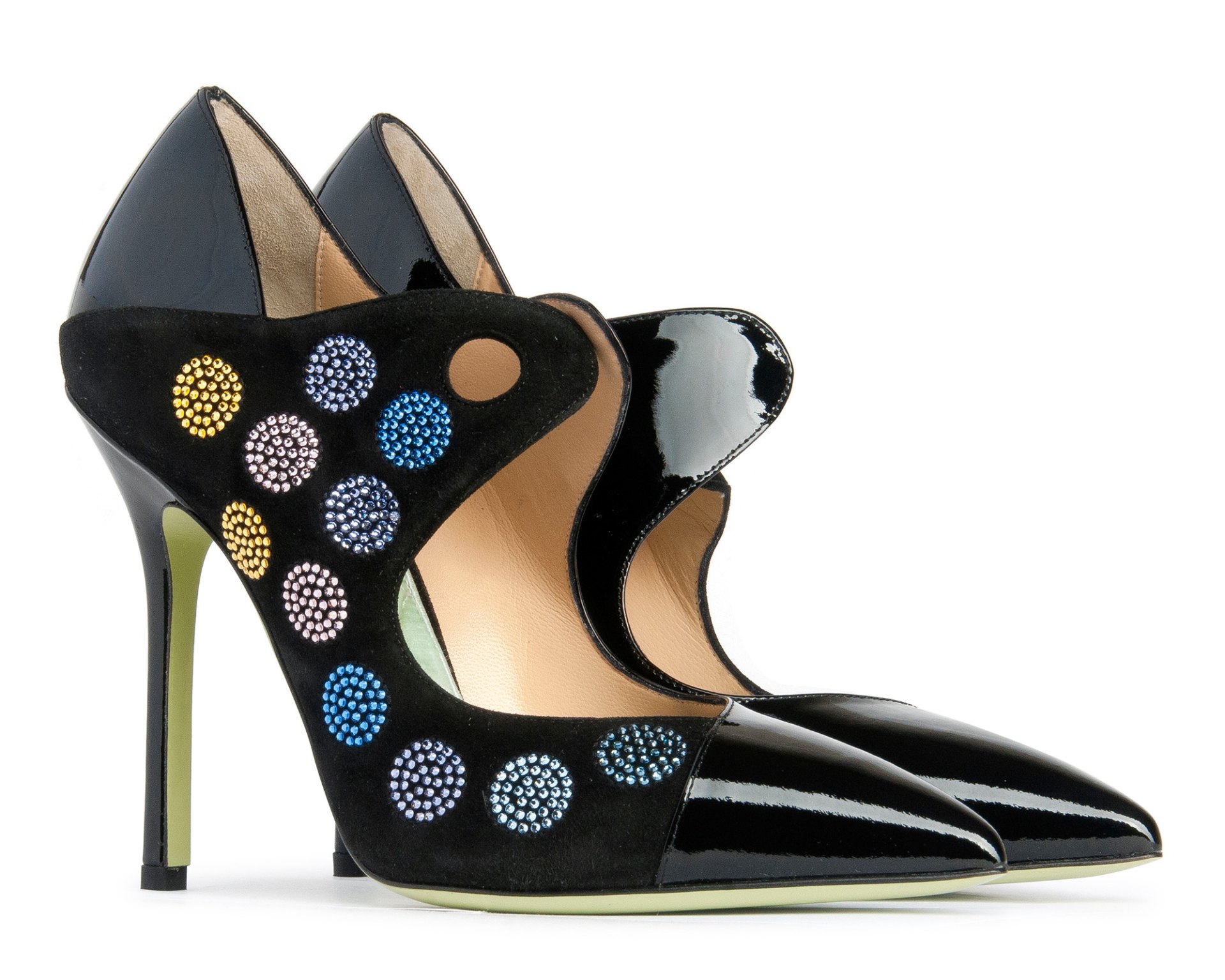 Лаковые туфли со стразами Swarovski - Image 2 of 6