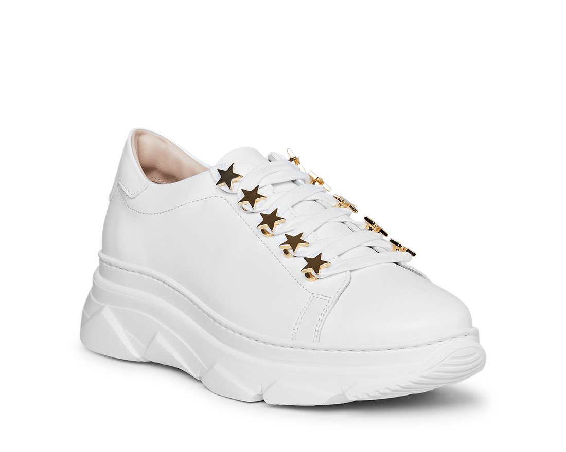 Белые кожаные кроссовки - Image 2 of 4