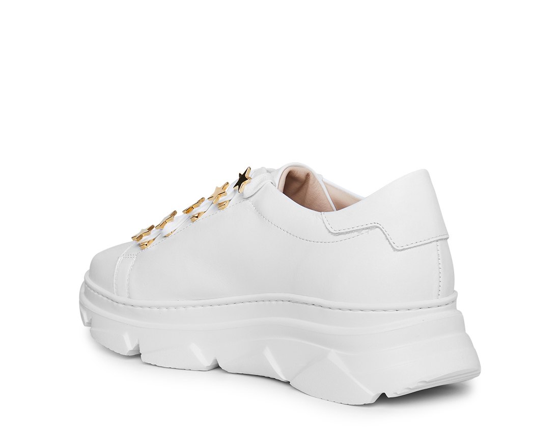 Белые кожаные кроссовки - Image 3 of 4