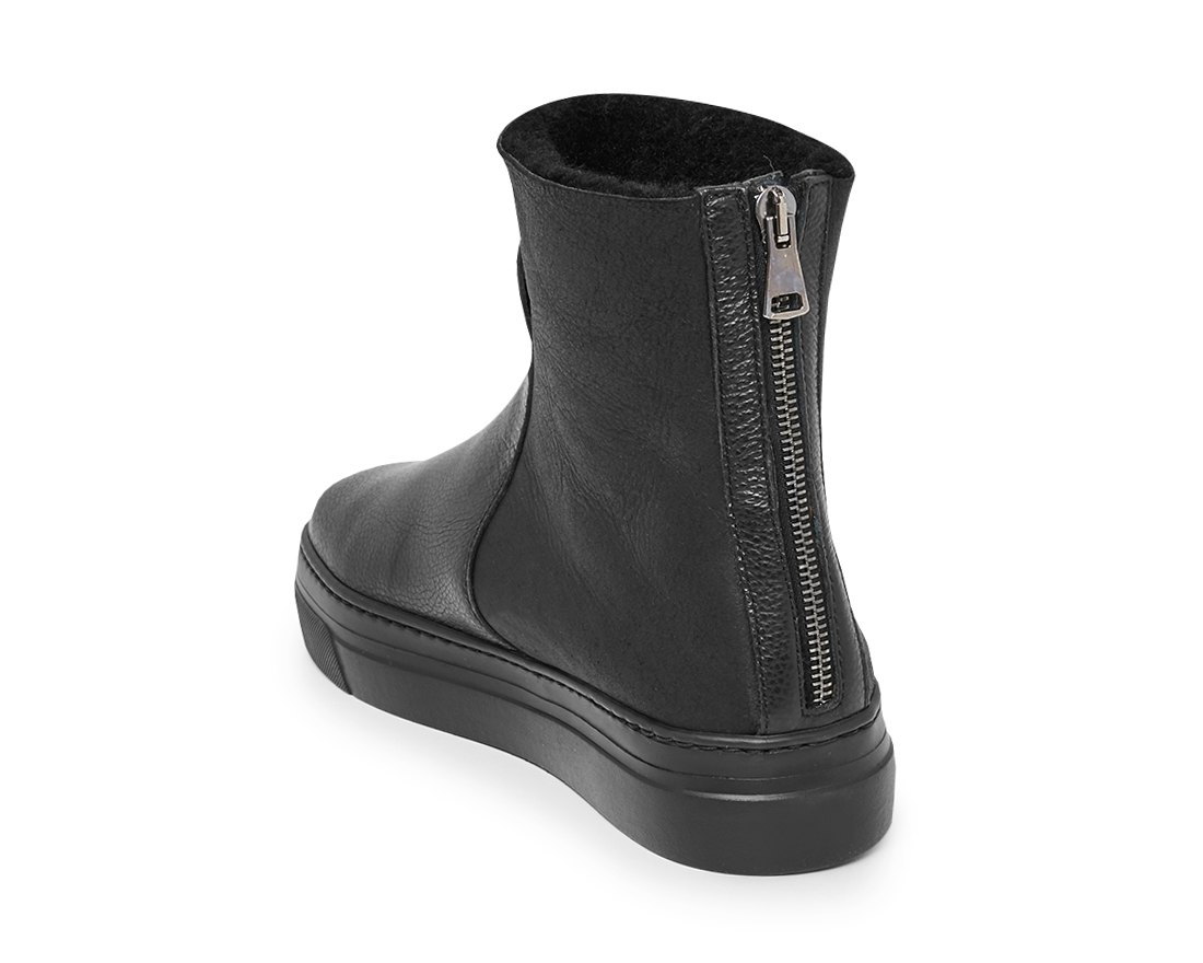 Зимние чёрные ботинки - Image 3 of 4