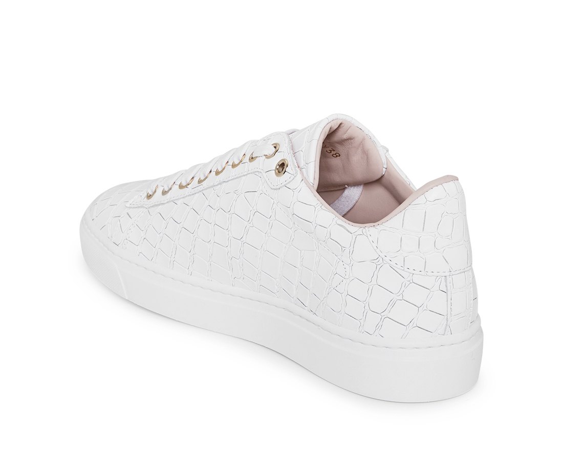 Белые кожаные кеды - Image 3 of 4