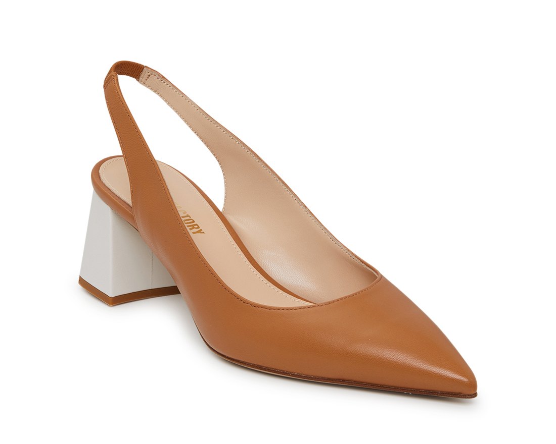 Коричневые кожаные туфли - Image 2 of 4