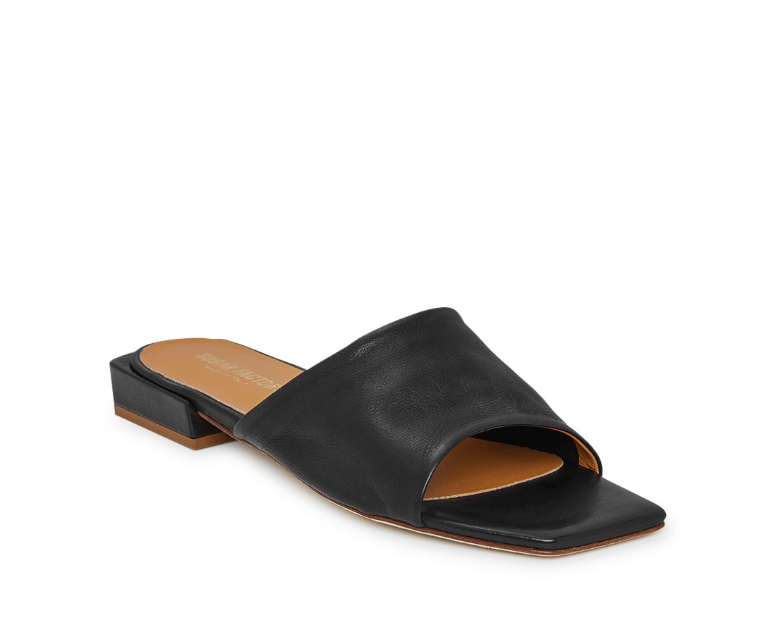 Чёрные кожаные пантолеты - Image 2 of 4