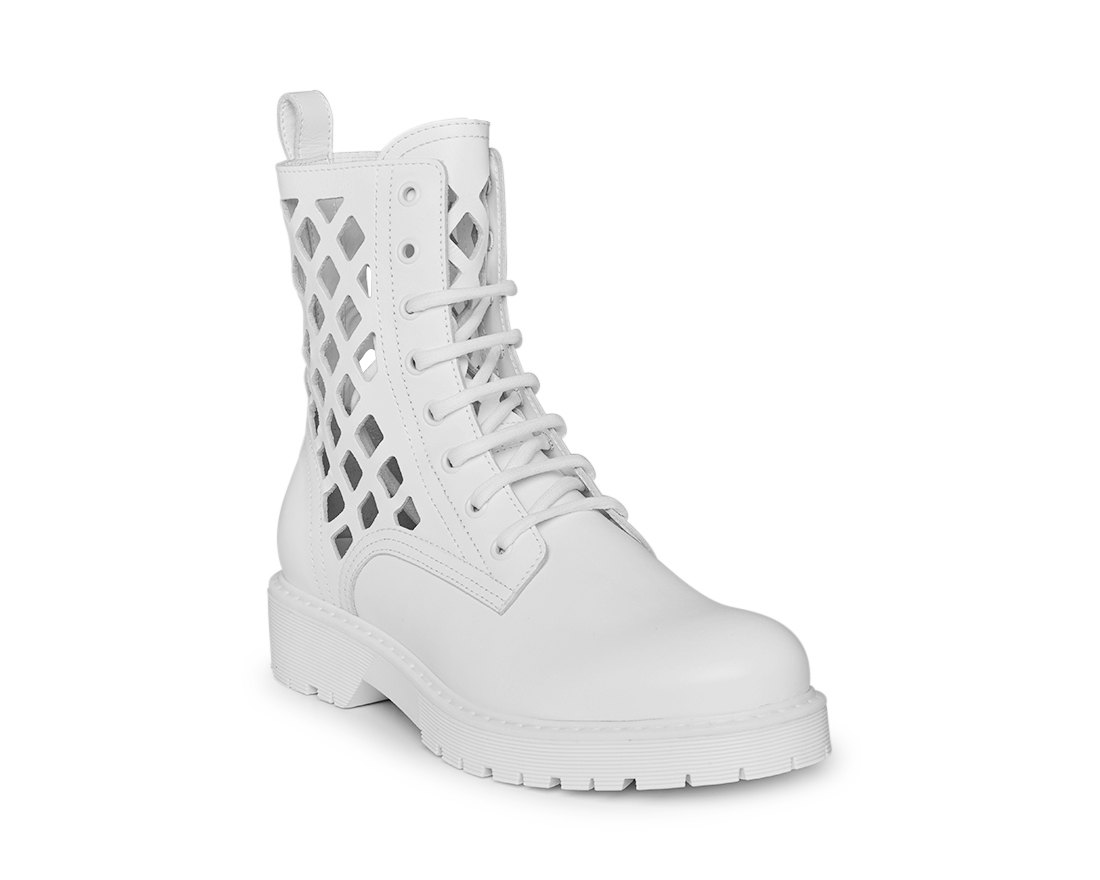 Белые кожаные ботинки - Image 2 of 4