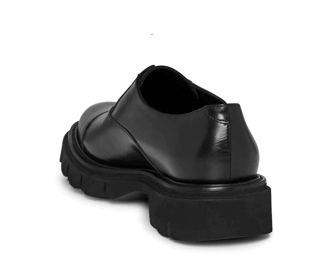 Черные кожаные полуботинки - Image 3 of 4