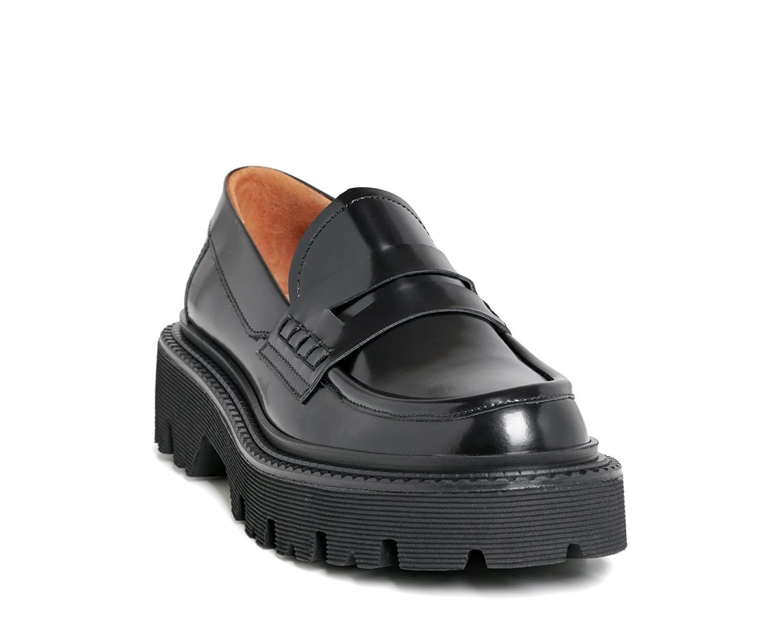 Черные кожаные лоферы - Image 2 of 4