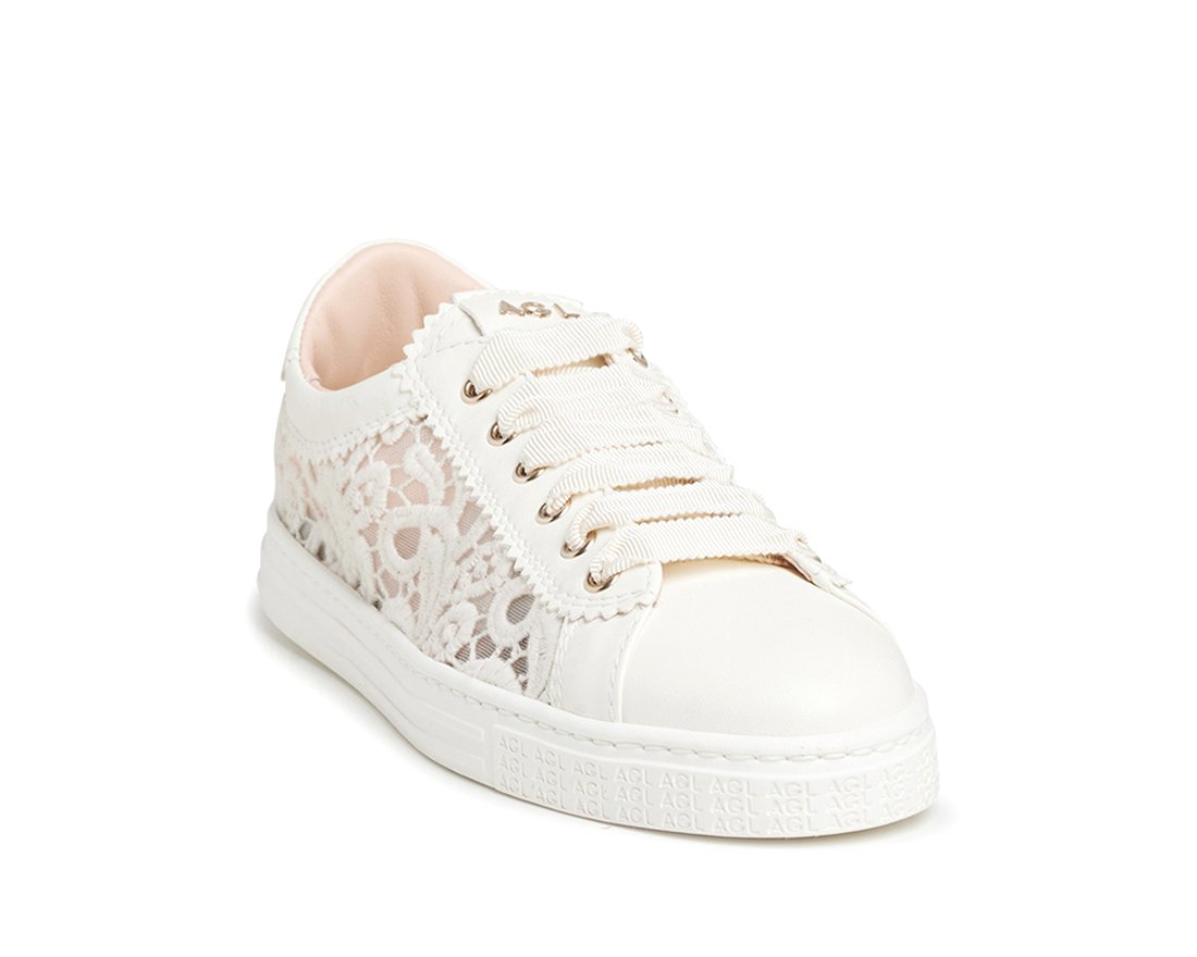 Белые текстильные кеды - Image 2 of 5