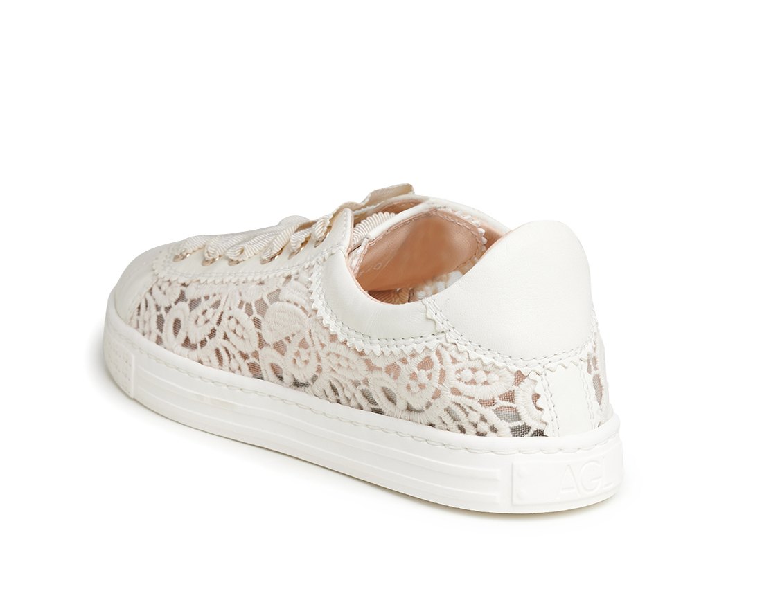 Белые текстильные кеды - Image 3 of 5