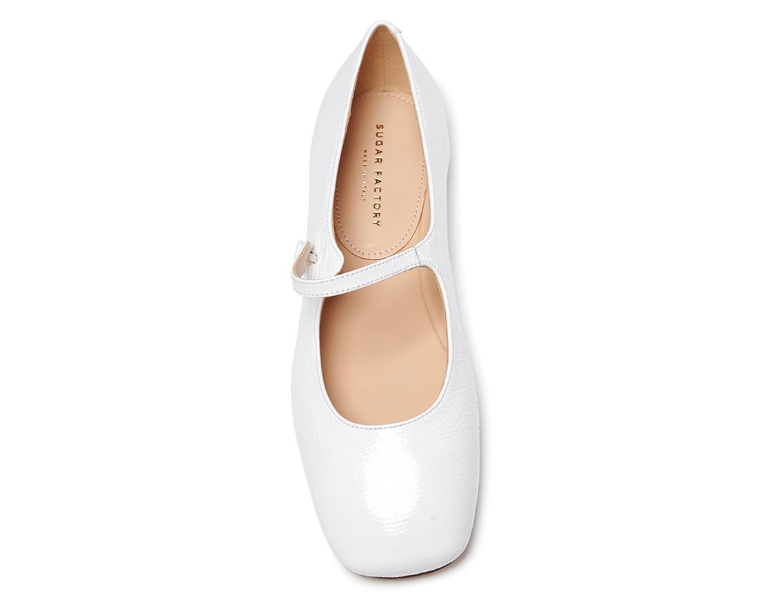 Белые кожаные туфли - Image 4 of 5