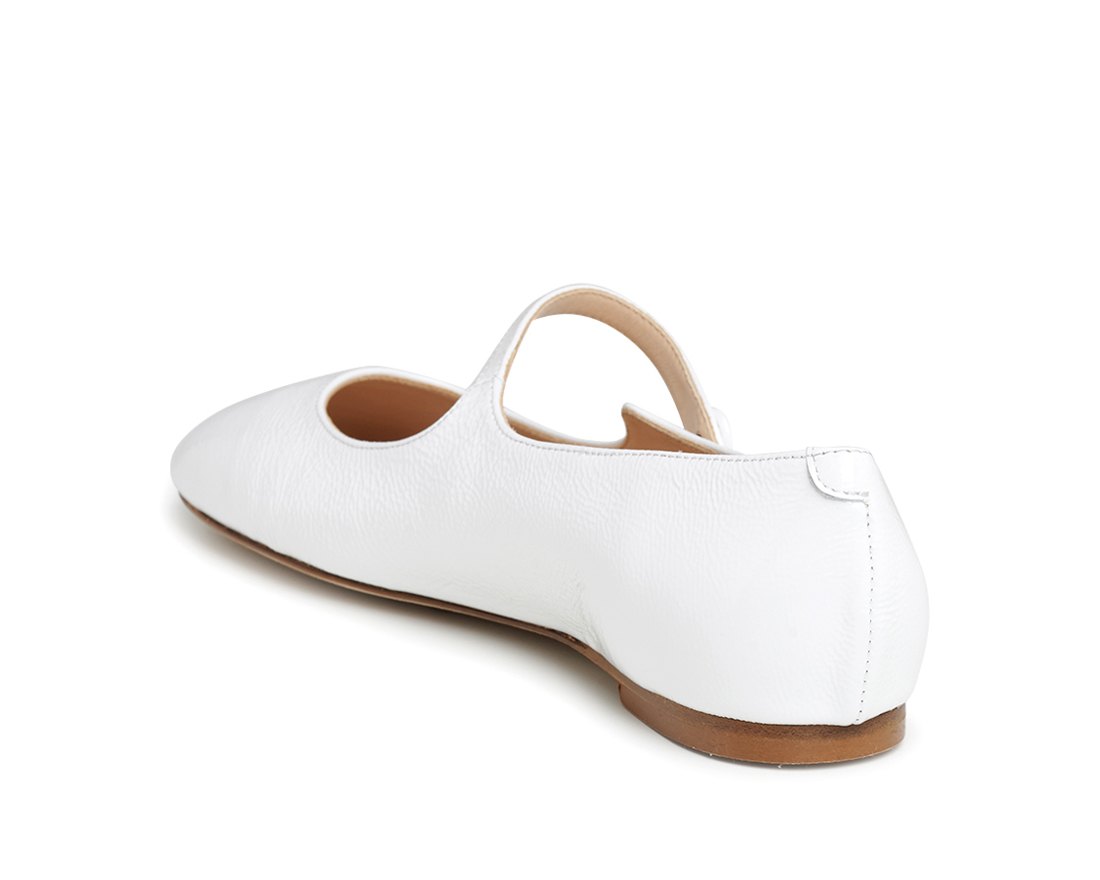 Белые кожаные туфли - Image 3 of 5