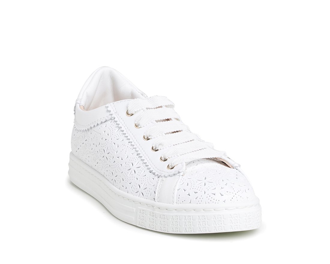 Белые кожаные кеды - Image 2 of 5