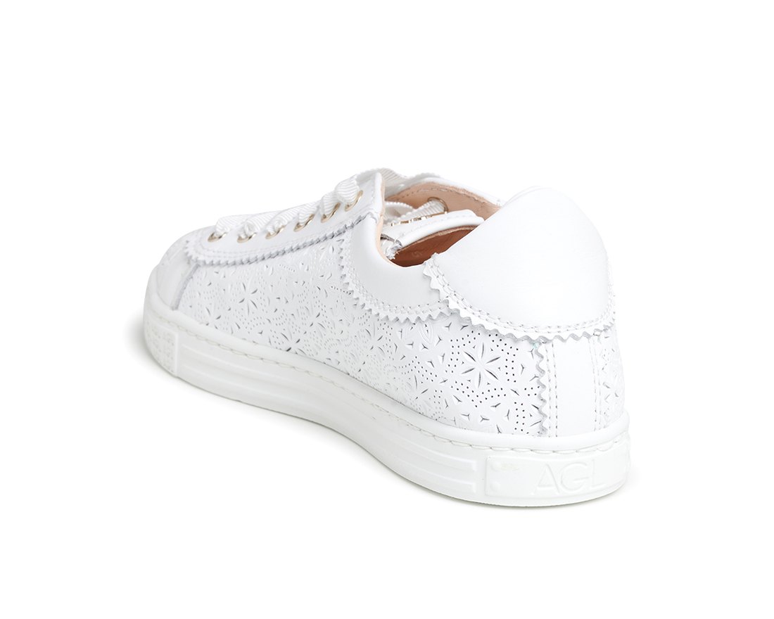 Белые кожаные кеды - Image 3 of 5