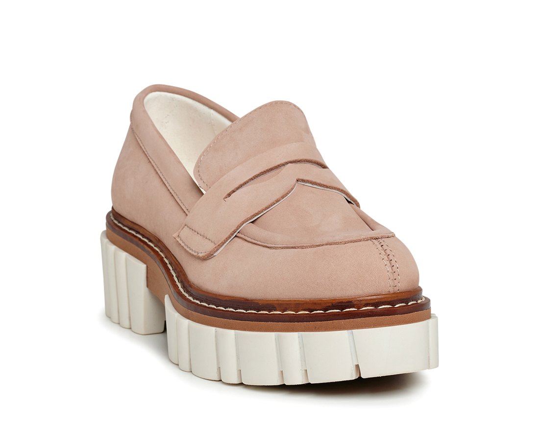 Лоферы из нубука в цвете розавая пудра - Image 2 of 5