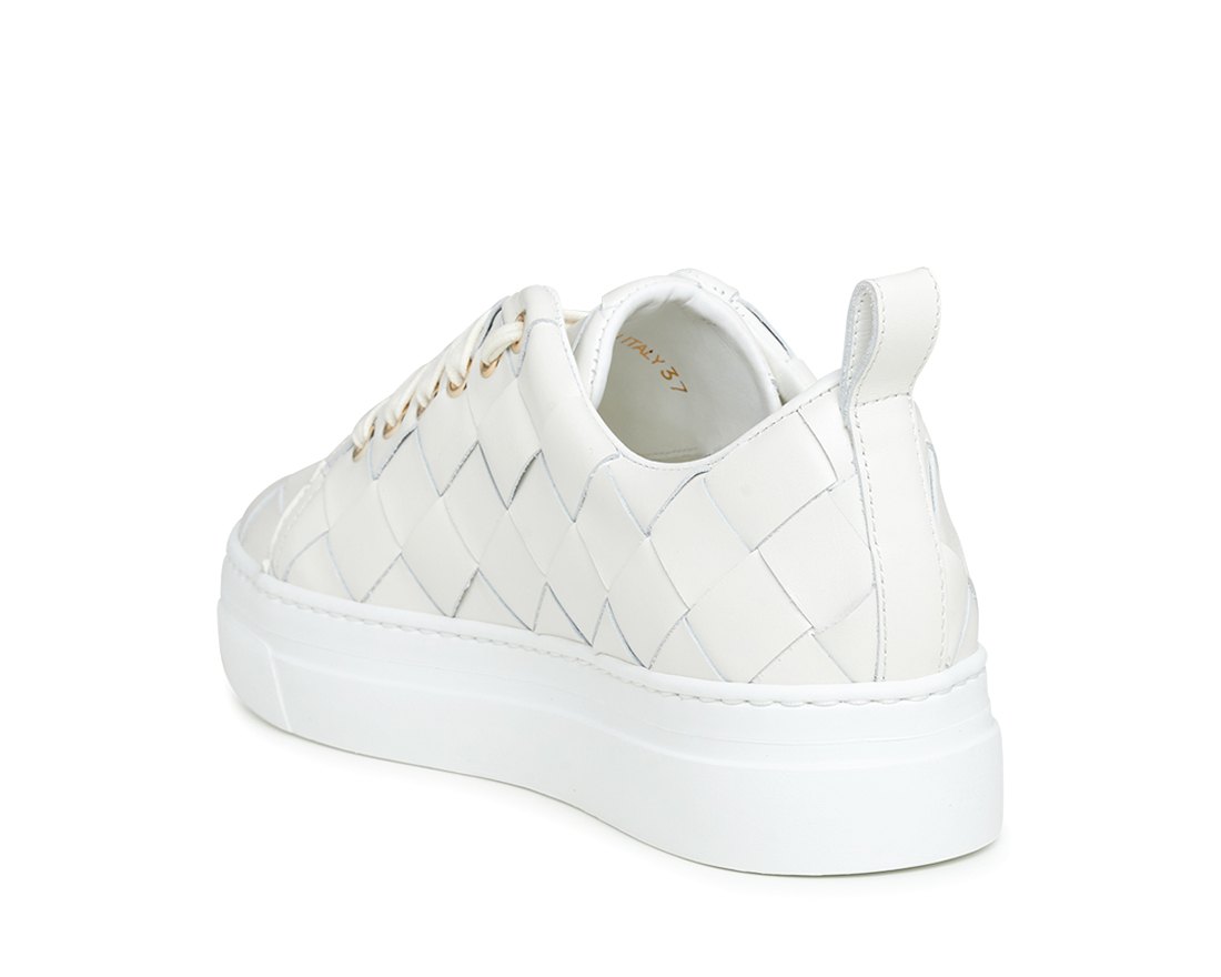 Белые кожаные кеды - Image 3 of 5