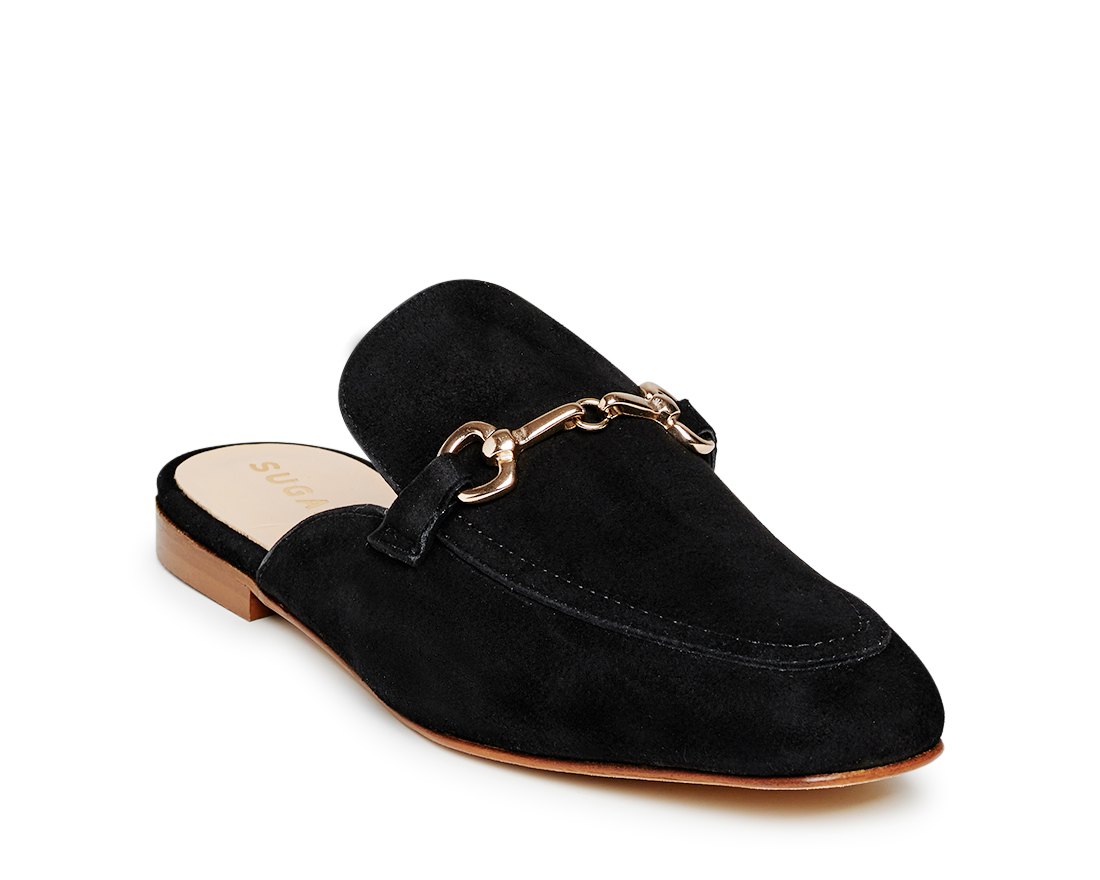 Черные замшевые слиперы - Image 2 of 5