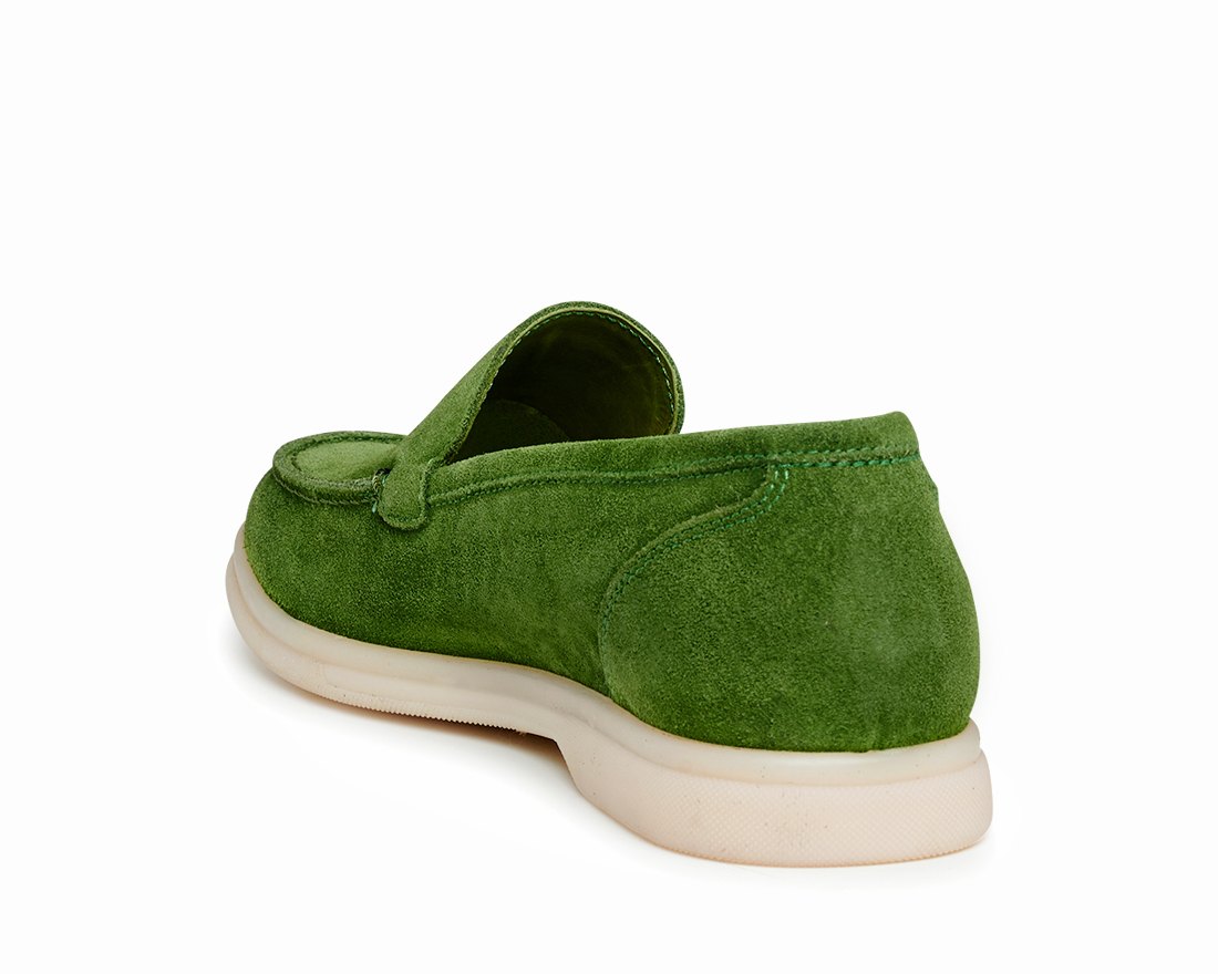 Зеленые замшевые лоферы - Image 3 of 5