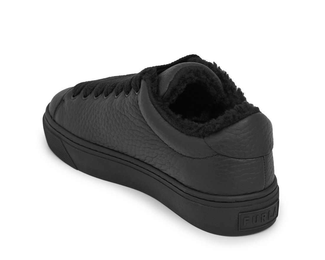 Черные кожаные кеды - Image 3 of 5