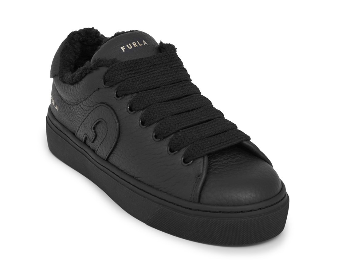 Черные кожаные кеды - Image 2 of 5