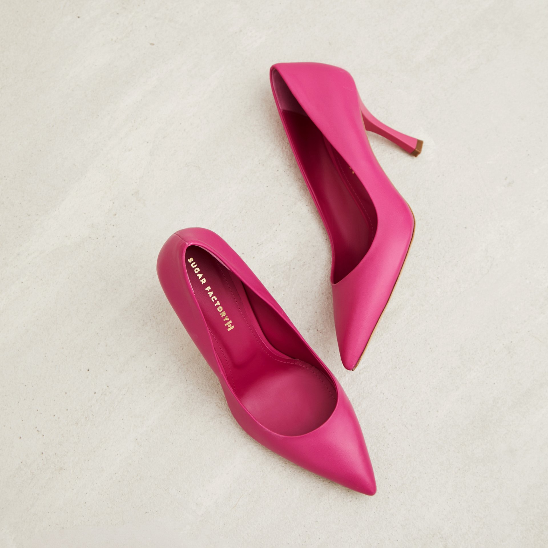 Розовые кожаные туфли-лодочки - Image 3 of 5