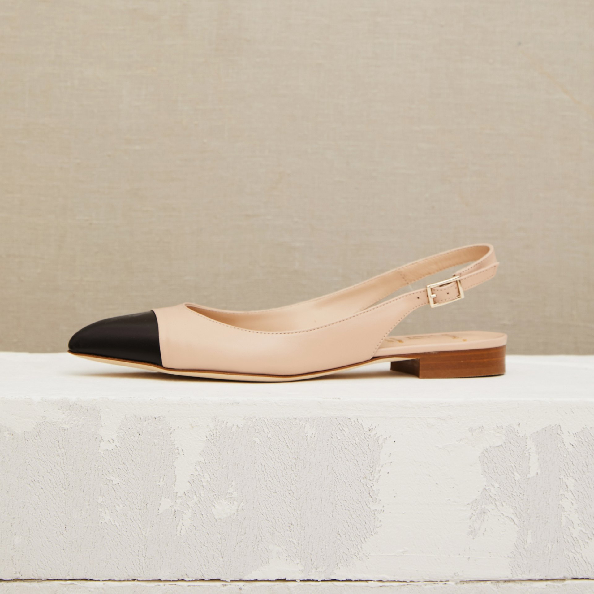 Пудровые кожаные туфли - Image 2 of 5