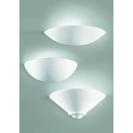 Immagine per Linea 191 h 13 cm in ceramica bianca - applique moderna - ALBANI LIGHTING