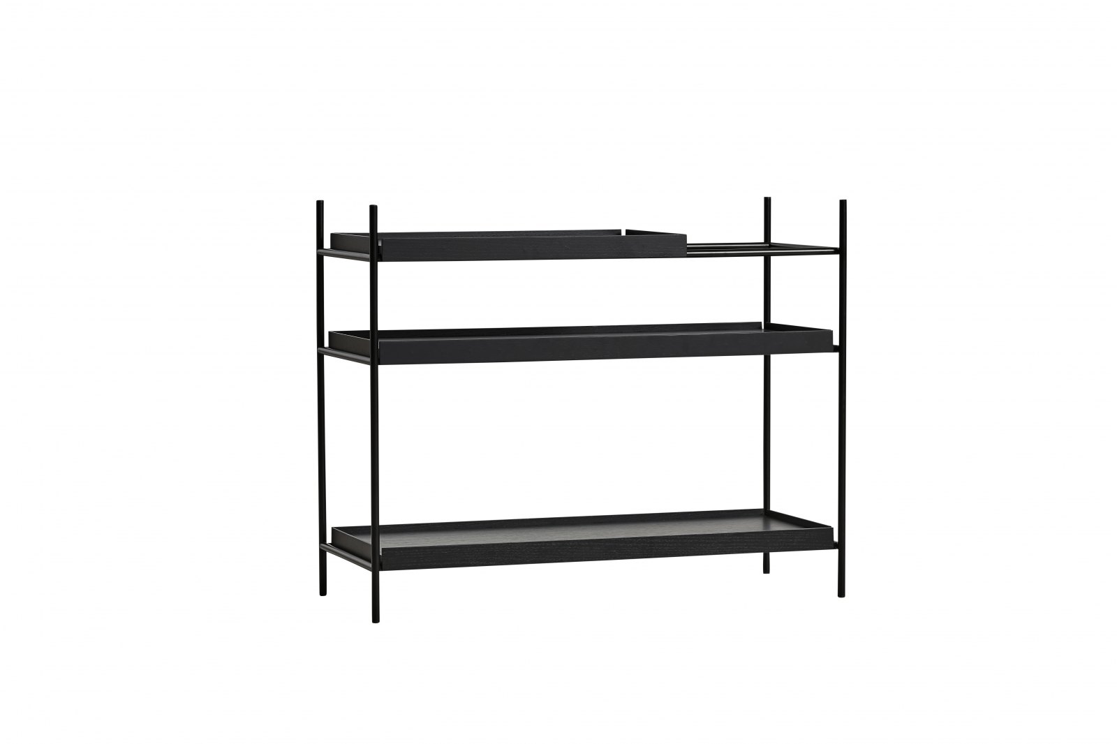 Tray Metal Shelf Console Table / 1