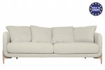 Janson 3 Seater Linen Sofa / 1 Preview