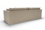 Lilly Flax Loose Cover 4 Seater Sofa / 6 Preview