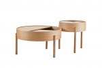 Arc Side Table With Storage 42 cm / 2 Preview