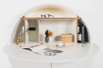 Malthe Wall Mounted Desk - Cabinet / 8 Preview