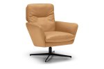 Ansel Swivel Leather Armchair / 1 Preview