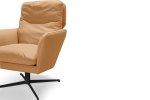 Ansel Swivel Leather Armchair / 10 Preview