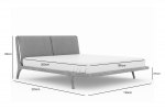 Kurly Wood Frame Super King Size Bed / 9 Preview
