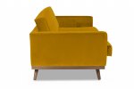 Hugo 3 Seater Velvet Sofa-Bed / 7 Preview